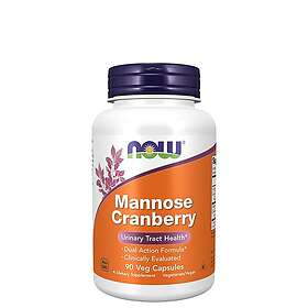 Now Foods Mannose cranberry 90 kapslar