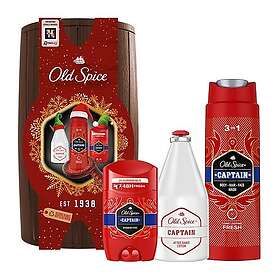 Old Spice Captain Parfymset (100ml after shave, 250ml duschgel, 50ml deodorant)