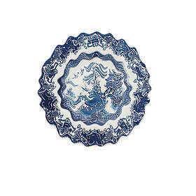 Seletti Dessert Plate In Porcelain Classic On Acid Ø 21,3 cm