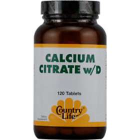 Country Life Calcium Citrate 250mg 120 Tabletter