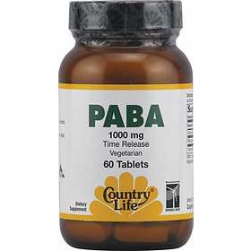 Country Life PABA 1000mg 60 Tablets