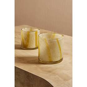 Ellos Home Mika Striped Ljuslykta 12cm