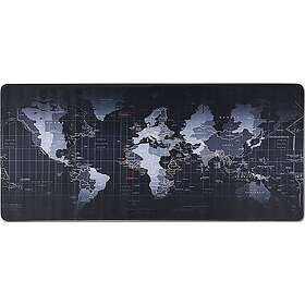 Verk Group Large World Map Mouse Pad 80X30 Cm