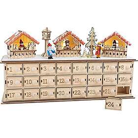 Small Foot Christmas Market Natural Wooden Advent Calendar