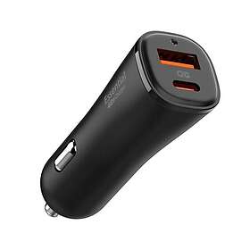 Spigen Billaddare 48W EV482 Arcstation Essential Svart