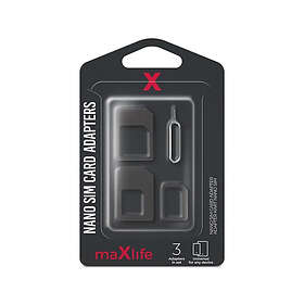 Maxlife Nano Simkortsadaptrar