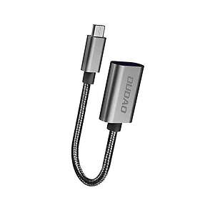 Dudao USB micro USB 2,0 OTG adapter Kabel Grå