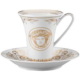 Versace Medusa Gala Kaffekopp Med Fat 18 cl