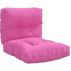 vidaXL Palldynor 2 st rosa tyg