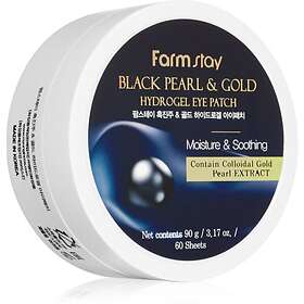 Farmstay Black Pearl & Gold Hydrogel Eye Patch 60 st