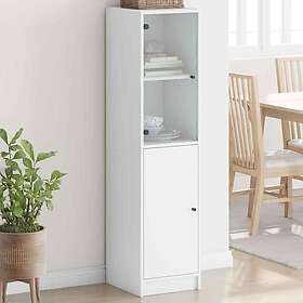 vidaXL Skap hvit 35x37x142cm