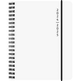 Almanacksförlaget Kalender 24/25 A6 Plain White 18 mån