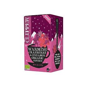 Clipper Organic Warming Cranberry & Cinnamon Infusion 20 tepåsar