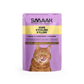 Smaak Cat Adult Sterilized Kyckling 100g