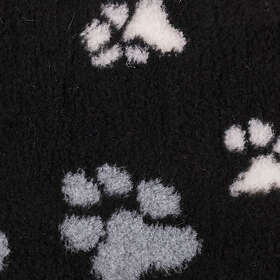 Little&Bigger CosyPet Non-Slip Hundfäll Tass Svart (M)