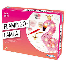 Kärnan Kul att skapa Flamingolampa