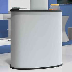 vidaXL Mässdisk hopfällbar Oppbevaringsskap 90x48x93cm