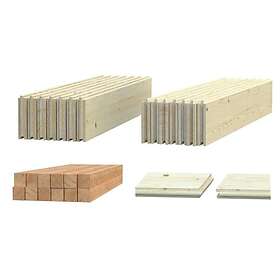 Palmako Golv till Ella 9m² (säljs endast tillsammans med trädgårdshus)