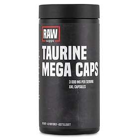 Svenskt Kosttillskott RAW Taurine Mega Caps 90 kaps