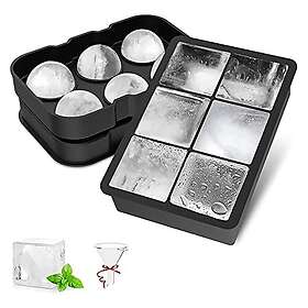 LUCKEA Ice Cube Tray 6-Way 2-Pack