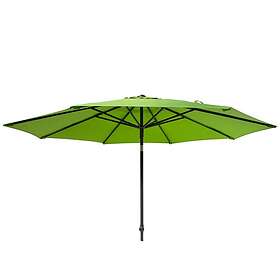 Hartman Solar Line parasoll grå/ljusgrön Ø300 cm