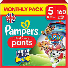 Pampers Pampers Baby-Dry Nappy Pants Paw Patrol 5 (160-pack)