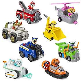 Paw Patrol 6052310 Fordon med Figur, Flerfärgad, Stil kan variera (Ett stycke)