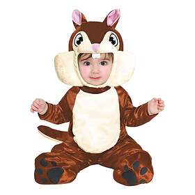Ekorre Bebis Maskeraddräkt 12-18 månader