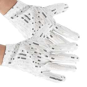 Glitterhandskar för Barn One size