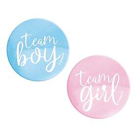 Pins Team Boy & Team Girl 10-pack