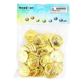 Casinomynt Guld 72-pack