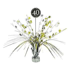 Bordspjäs 40 Guld/Silver Glitter