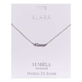 Namnhalsband Silver Klara