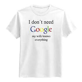 Wife Google T-shirt Large
