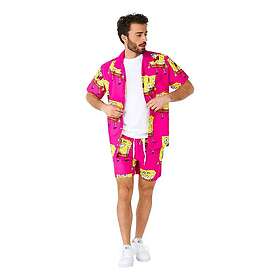 OppoSuits SpongeBob Pink Shorts Kostym XX-Large