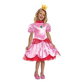 Prinsessan Peach Barn Maskeraddräkt X-Small