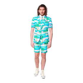 OppoSuits Flaminguy Shorts Kostym 56