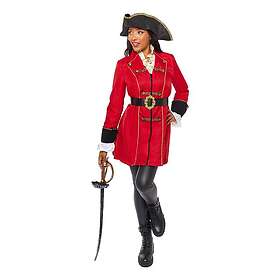 Pirat Kapten Dam Maskeraddräkt Large
