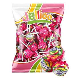 Super Gum Lollipop Jordgubb 53-pack