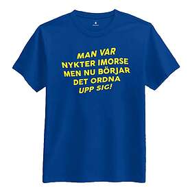 Man Var Nykter I Morse... T-shirt Small