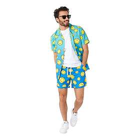 OppoSuits Smiley Summer Fade Shorts Kostym Small