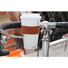 Kikkerland Leather Bike Cup Holder (BB48)