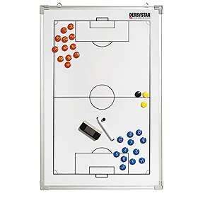 Derbystar fotboll, taktiktavla  90 x 60 cm