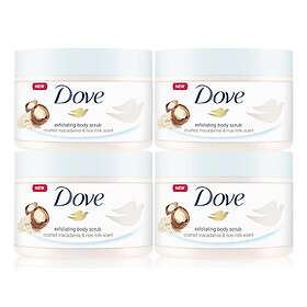 Dove Exfoliating Body Scrub 4 x 225ml