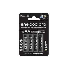 Eneloop Pro BK-3HCDE/4BE Batterier AA