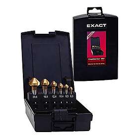 Exact 05567 HSS-TiN 6,3-20,5 mm försänkt set