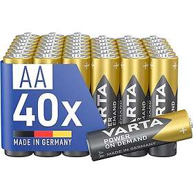 Varta Power on Demand AA 40-pack