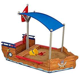 KidKraft 128 Pirate Sandboat Sandlåda