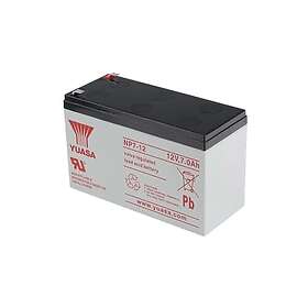 Yuasa NP7-12 Corporation blybatteri (12 V, 7 Ah)