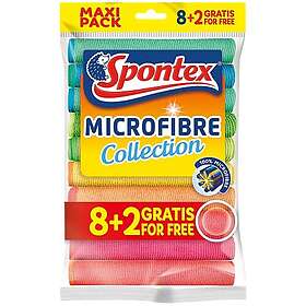 Spontex All Purpose Wipes Mikrofiberservetter 10 St